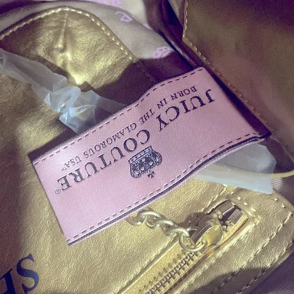 Juicy Couture Pink Velour Daydreamer Bag NWT Excellent Condition - Picture 15 of 17